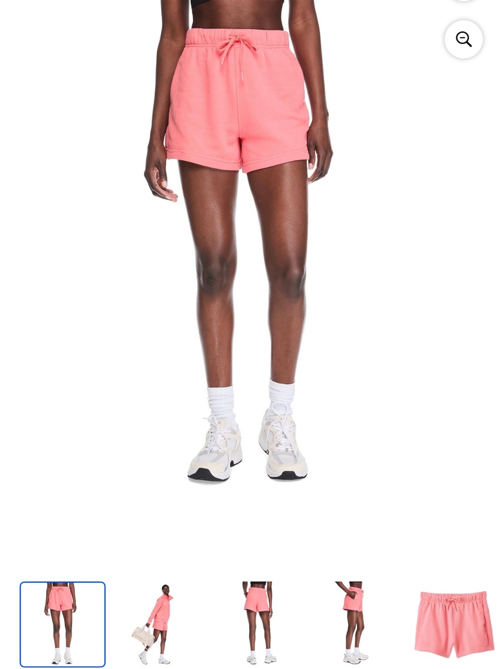 Athletic Works Women’s Pull-On Shorts Pink L NWT